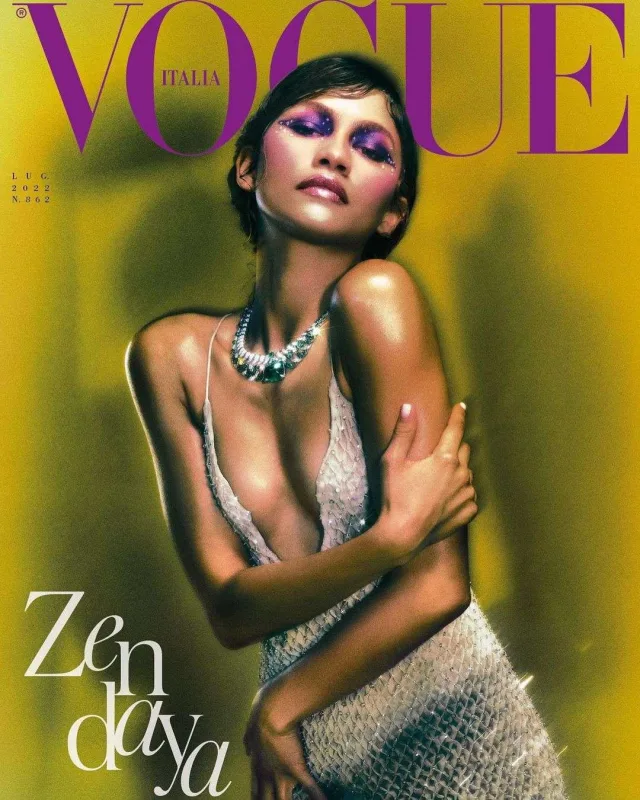 Zendayanın “Vogue” pozaları