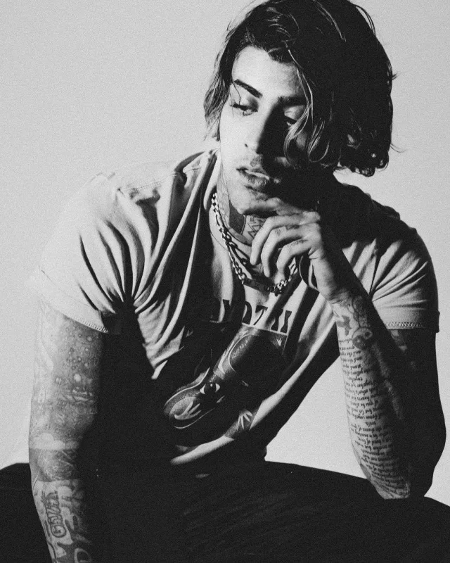 Zeyn öz kolleksiyası üçün kamera önündə