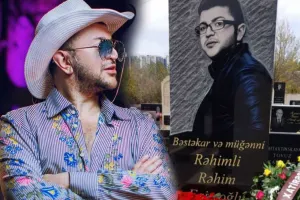 Rəhimlinin məzar daşı...