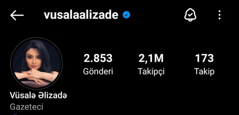 İllər sonra “mavi tık” aldı