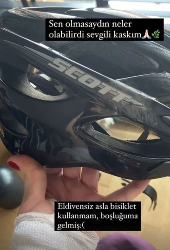 Mine qolunu sındırdı