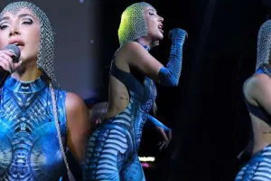 Bakıda səhnəyə Kleopatra kimi çıxdı