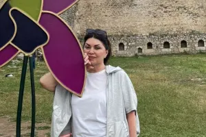 Sənubər İsgəndərlinin Şuşadan fotoları