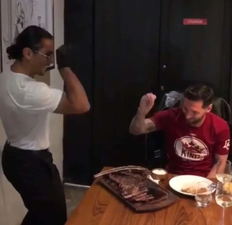 Messi Nüsreti saymadı - Video