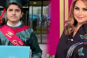 Xalq artistinin oğlu məzun oldu