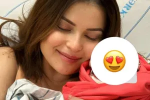 Sevdadan övladıyla ilk foto