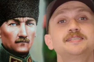 Atatürk rolu üçün saçını və bığını saraltdı