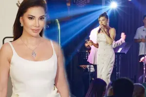 Ebru Azərbaycan mahnısı oxudu, oynadı - Video