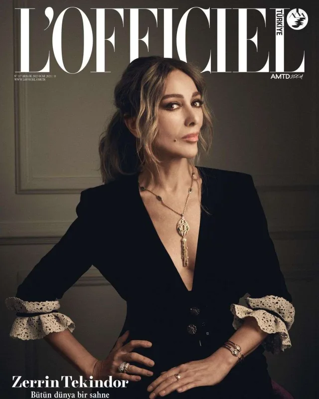 “Matmazel” jurnalın üz qabığında