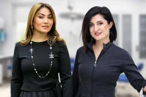 Ruhi Əliyeva stomatoloqu ilə müsahibə etdi - Video