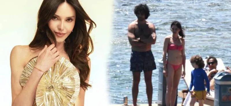 Hande sevgilisi və oğlu ilə tətildə...