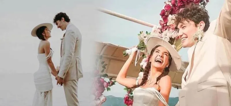 Ebru ilə Cedi evləndi