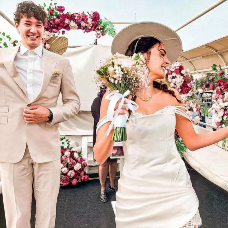 Ebru ilə Cedi evləndi