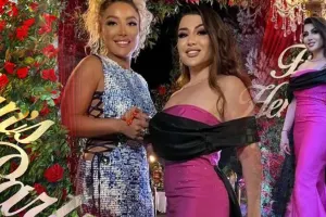 Kəbirə Məmmədova qızına xına etdi