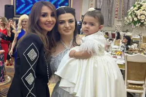 Toylarında övladları da iştirak etdi