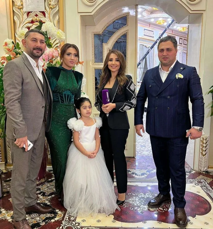 Toylarında övladları da iştirak etdi