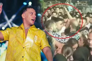 Konserti döyüş meydanına döndü