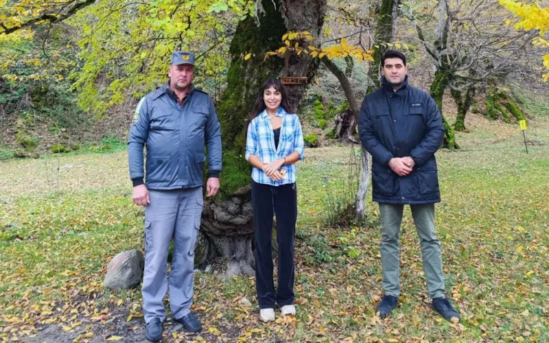 Leyla Əliyeva Şahdağ Milli Parkında - Fotolar