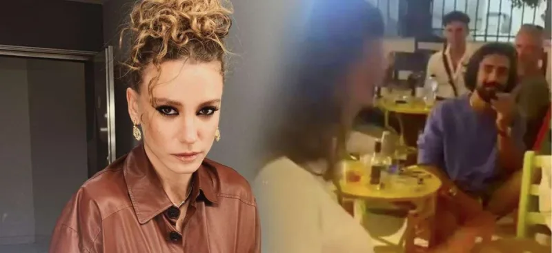 Serenay oynadı, sevgilisi eşqlə izlədi