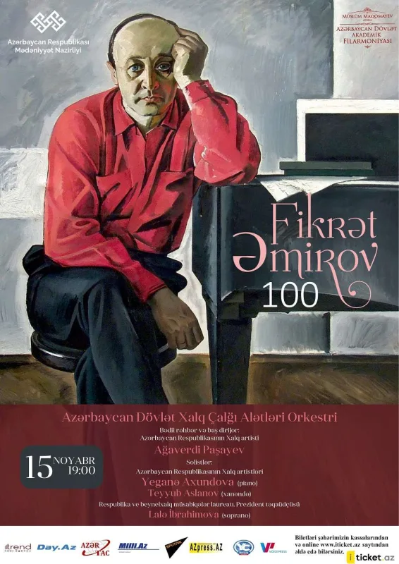 “Fikrət Əmirov – 100” Musiqi Festivalı olacaq