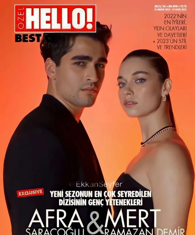 “Yalı çapkını” ulduzları “Hello” dərgisində