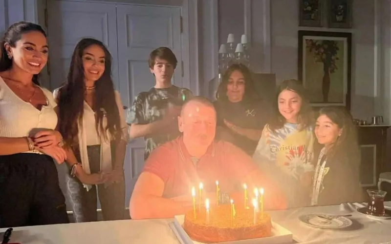 Leyla Əliyeva Prezidentin doğum günündən şəkil paylaşdı