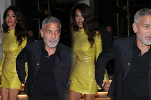 Corc və Amal Kluni aylar sonra