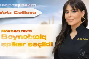 Tanınmış həkim yenidən beynəlxalq spiker seçildi