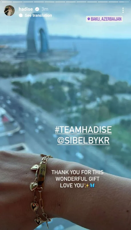 Hadise Bakıda! - Foto