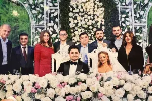 Azərbaycanlı müğənninin toyu oldu - Video