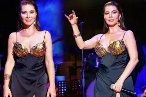 Qızıldan hazırlanan libası ilə gündəm oldu