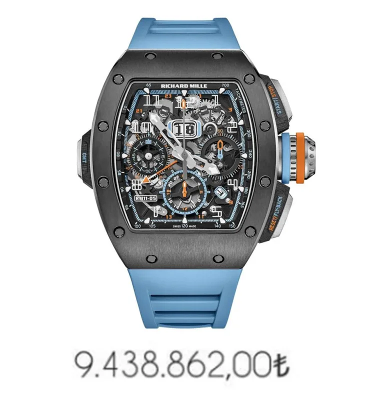 Acunun 9 milyonluq saatı...