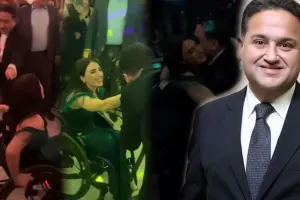 Öncə rəqs edib, sonra əlindən öpdü