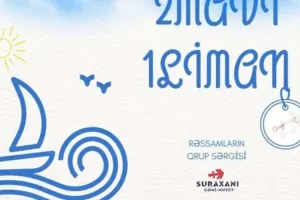 “2 mavi …1 liman” adlı sərgi olacaq