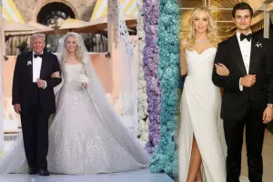 Trampın qızı livanlı milyarderlə evləndi