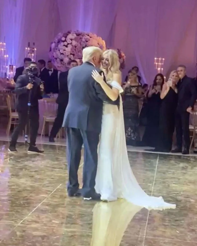 Trampın qızı livanlı milyarderlə evləndi