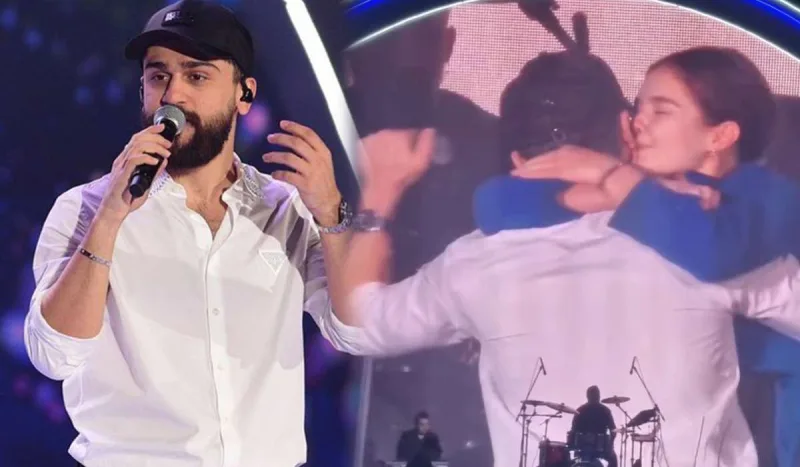 Fanatı səhnədə Coniyə hücum etdi