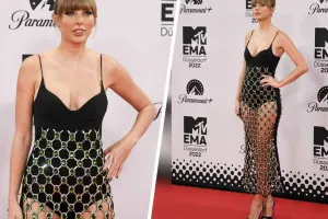 Qırmızı xalçaya geyimi ilə damğa vurdu