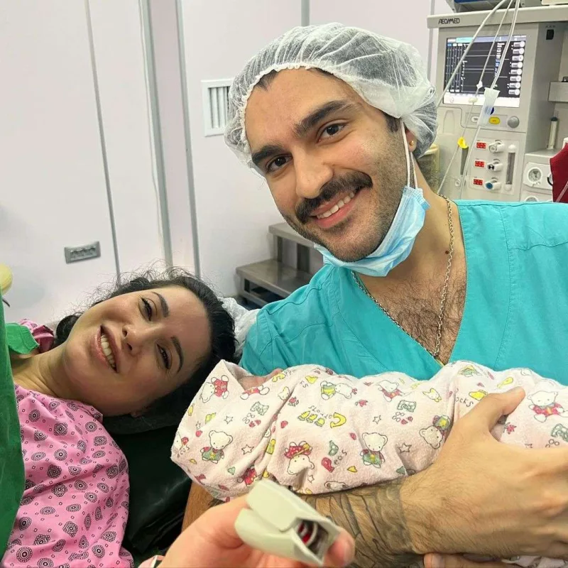 İbrahimlə Aydanın qızı oldu