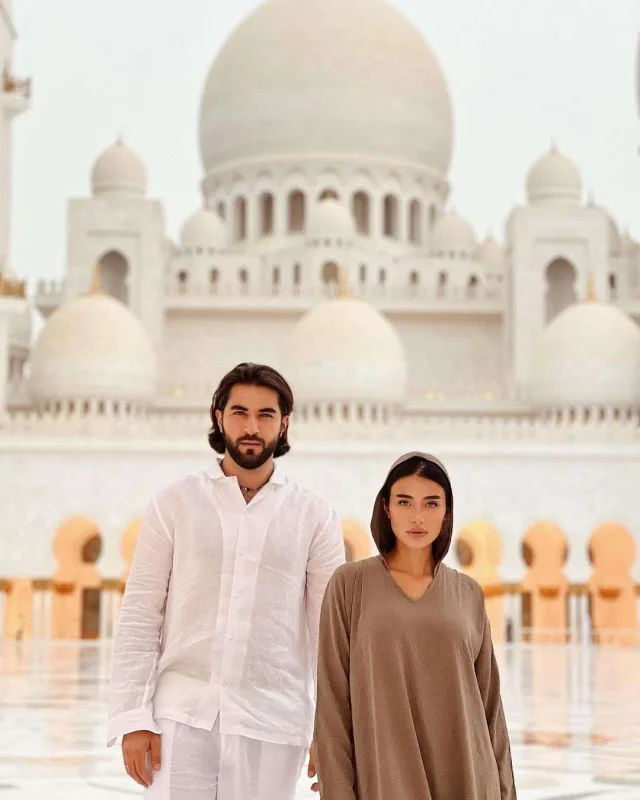 Elman xanımı ilə tətildə - Fotolar