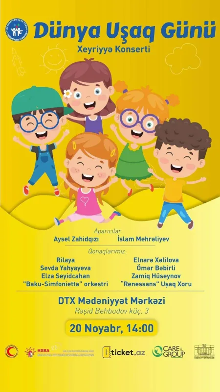 Uşaqlar üçün ifa edəcəklər!