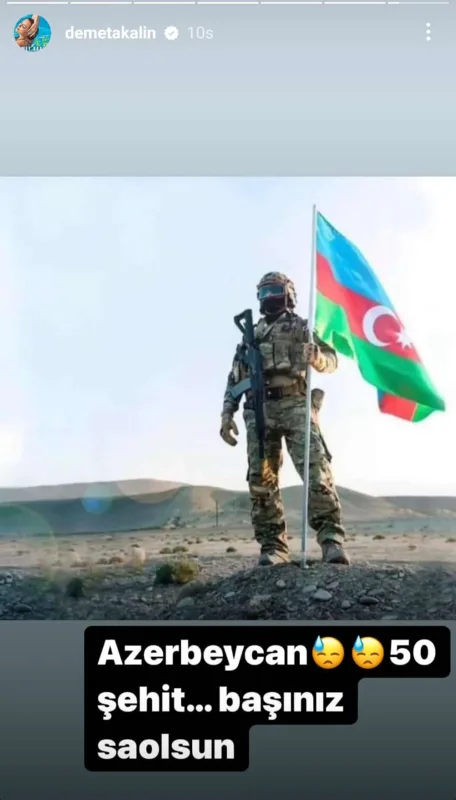 Türk ulduzlardan Azərbaycana başsağlığı