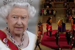 Kraliçanın vida mərasimində huşunu itirdi