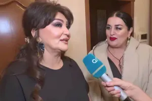 Elza barışdığı Nazpərinin evində 