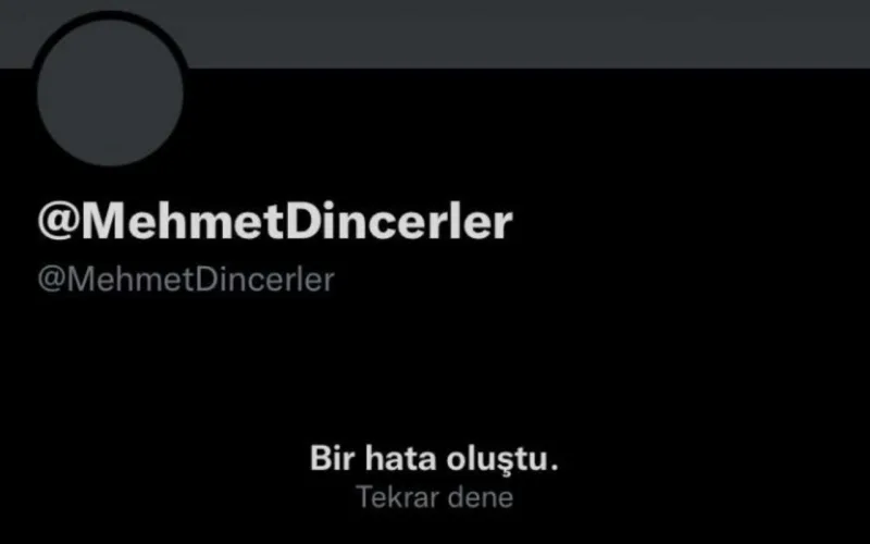 Sosial media hesablarını bağladı