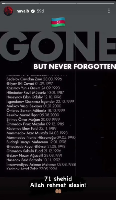 Tənqidlərdən sonra sükutu pozdu