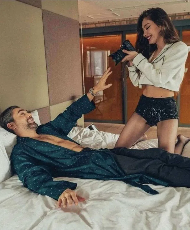 Neslihanla Kadirdən iddialı pozalar