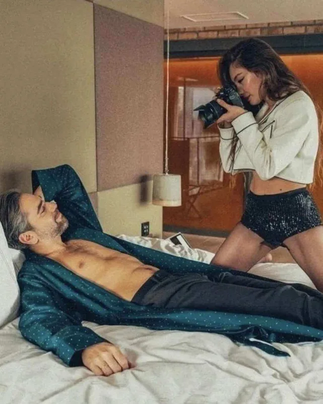 Neslihanla Kadirdən iddialı pozalar