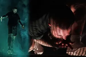 Səhnədə yıxılıb, qabırğalarını sındırdı - VİDEO