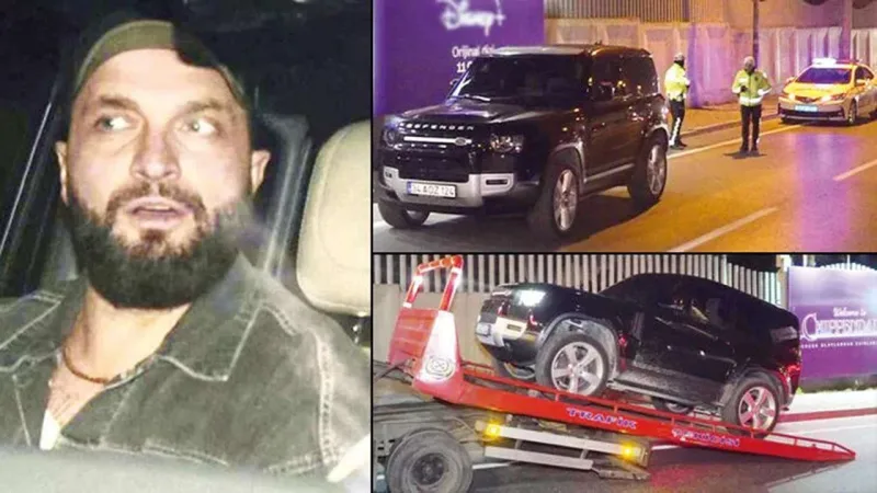 Berkay avtomobilini qoyub qaçdı